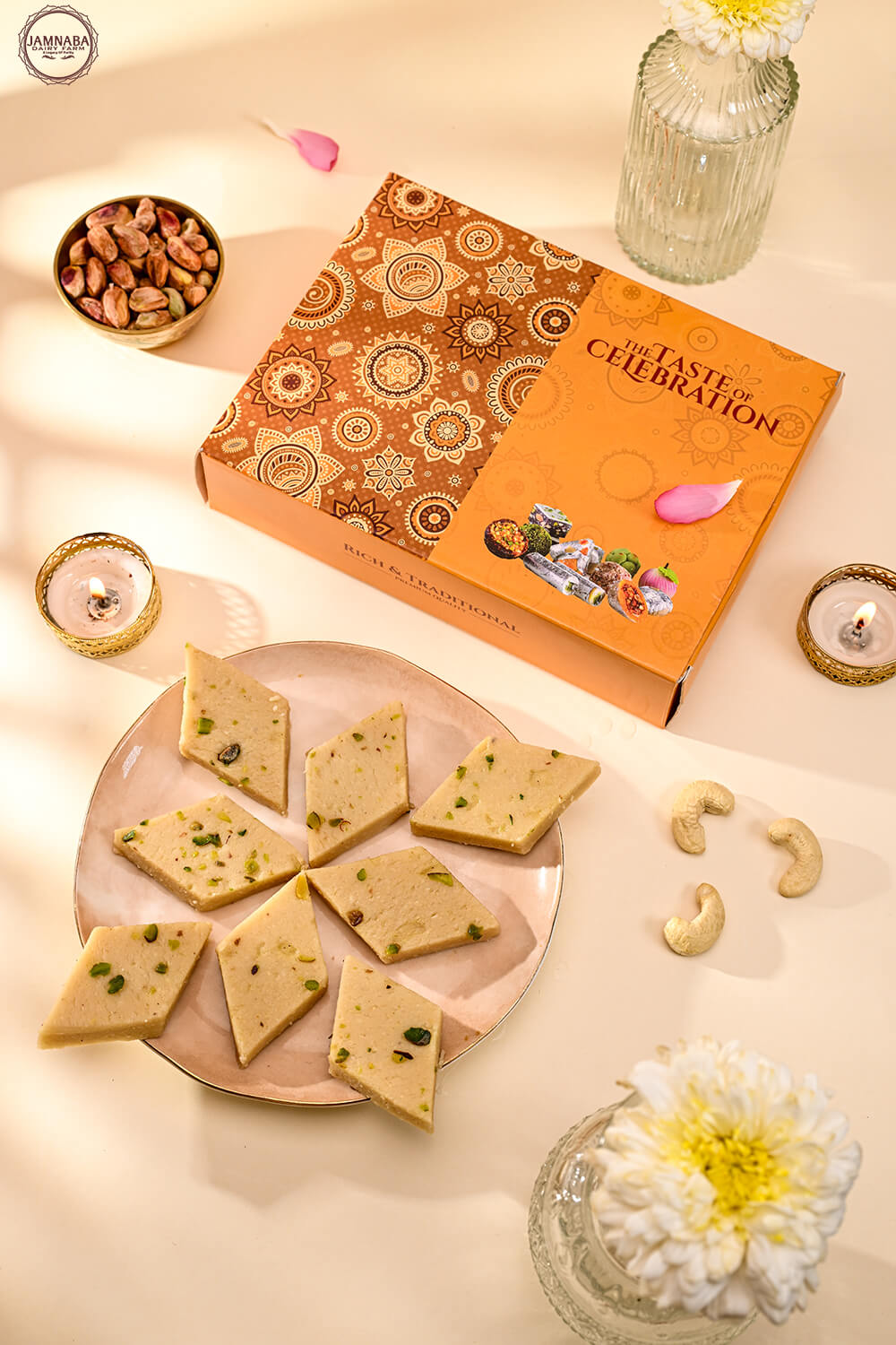 Kaju Katli — No Silver Vark, No Mawa