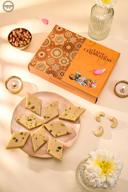 Kaju Katli — No Silver Vark, No Mawa